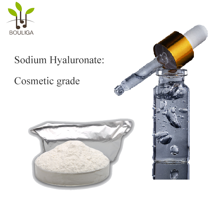 Bouliga Sodium Hyalutonate אבקת 2000da כיתה קוסמטית